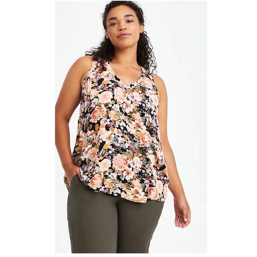 NWT Torrid Crinkle Gauze Tank Top